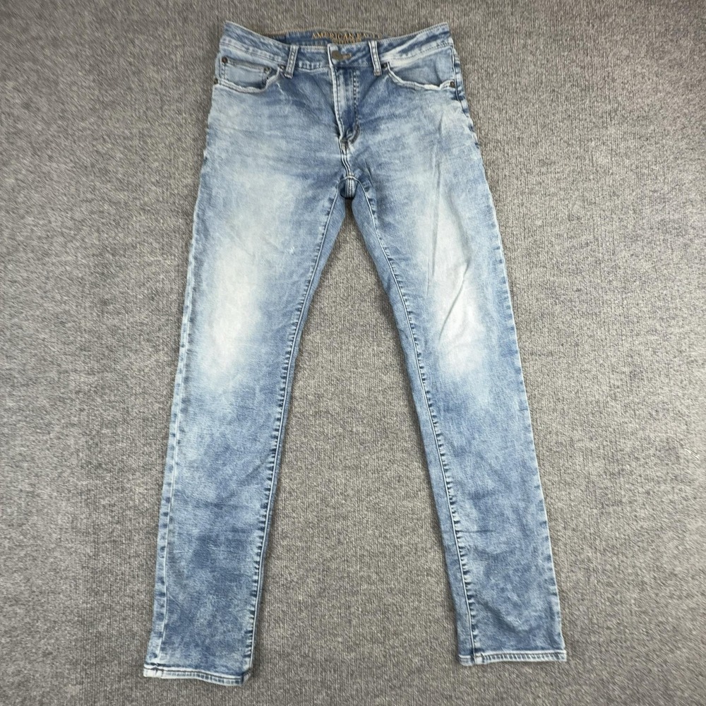 American Eagle Outfitters Jeans Mens 32x33 Blue Next Level Flex Skinny Denim